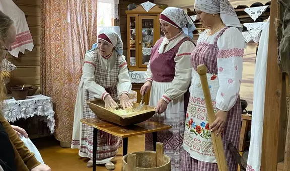 Изображение «Капустные вечерки» д. Выставка (1 день) Котлас